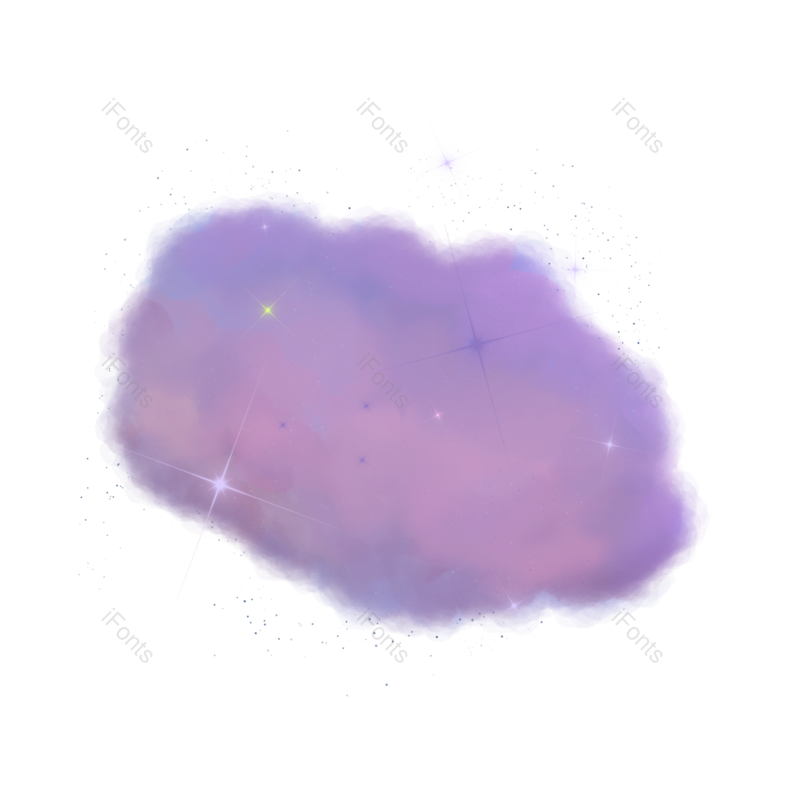 装饰图片,星座元素,蓝色PNG,紫色免抠素材